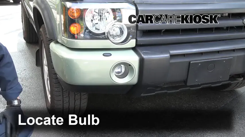 2003 Land Rover Discovery SE 4.6L V8 Éclairage Feu antibrouillard (remplacer l'ampoule)